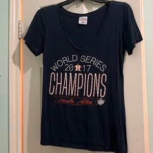 ASTROS world series v neck